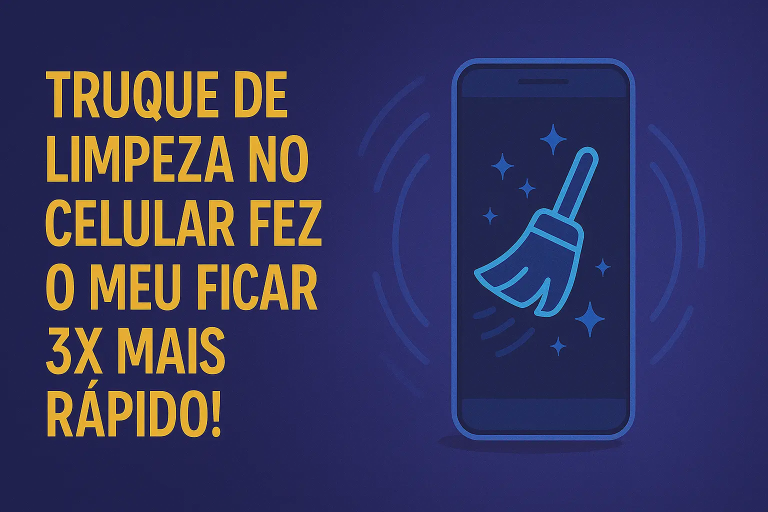 Esse truque de limpeza no celular fez o meu ficar 3x mais rápido!