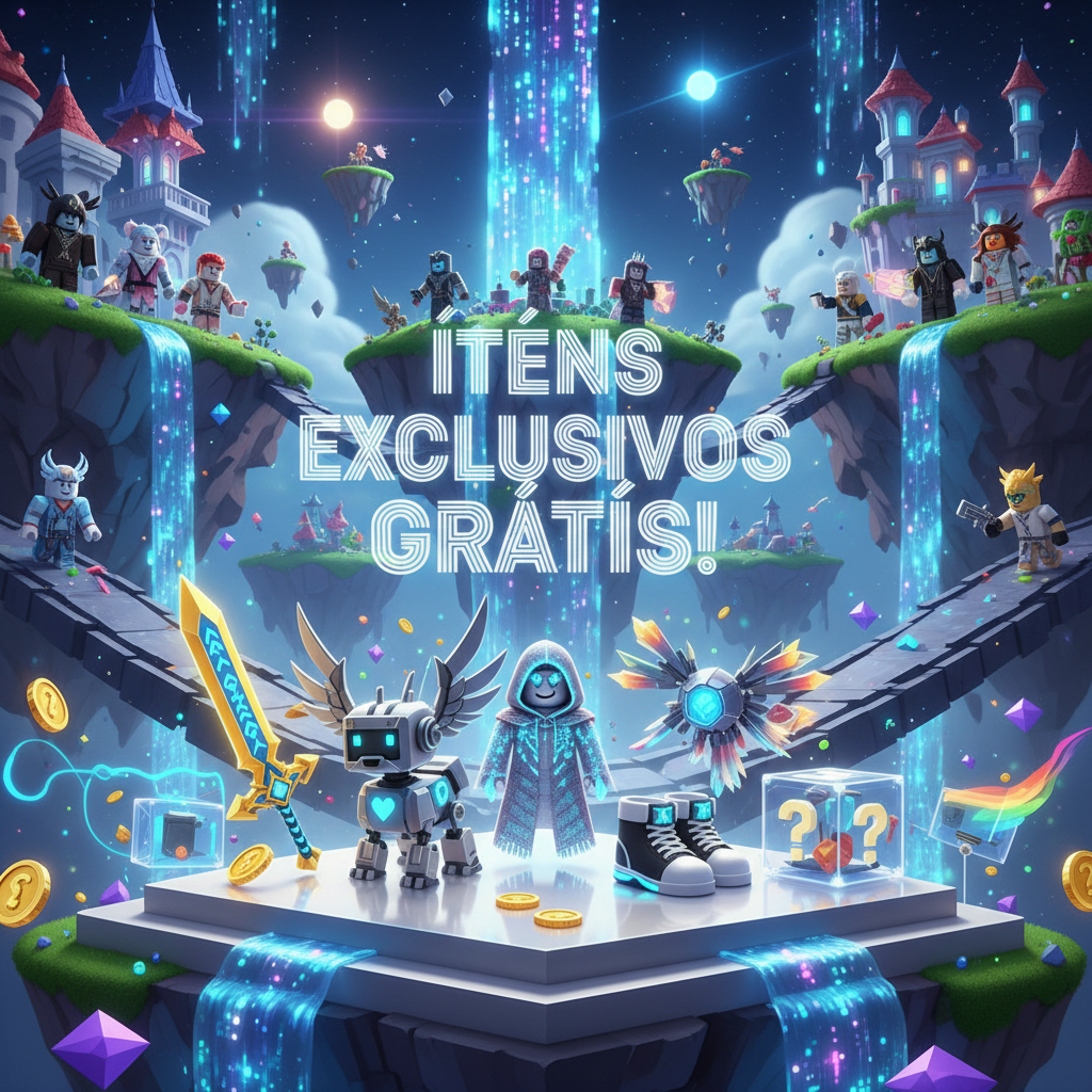 Itens exclusivos grátis