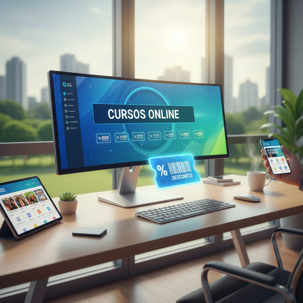 Cupons para Cursos Digitais