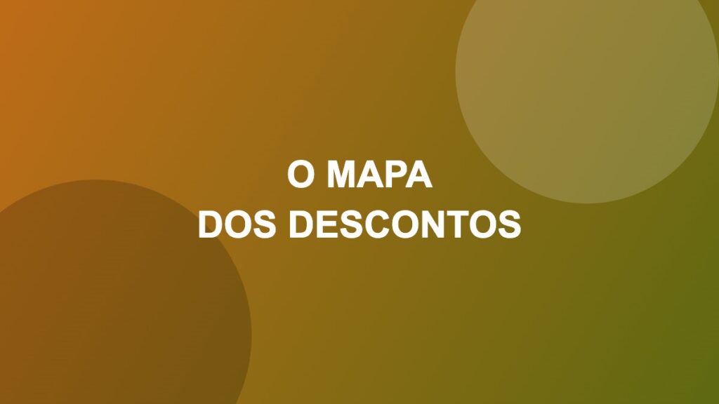 O Mapa dos Descontos